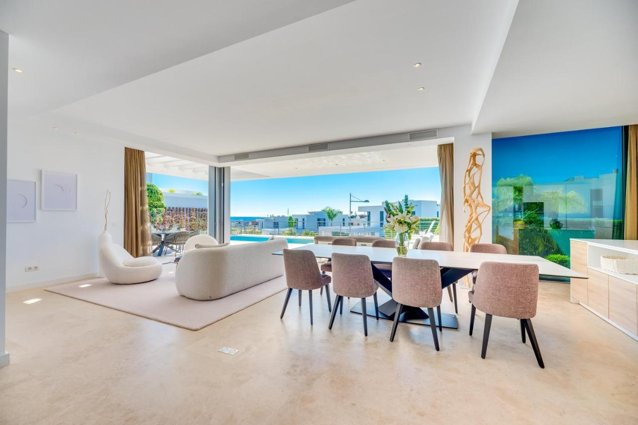 Vacation Marbella I Villa Schumacher, New Built, Sea View, Luxury, Private Pool Εστεπόνα Εξωτερικό φωτογραφία